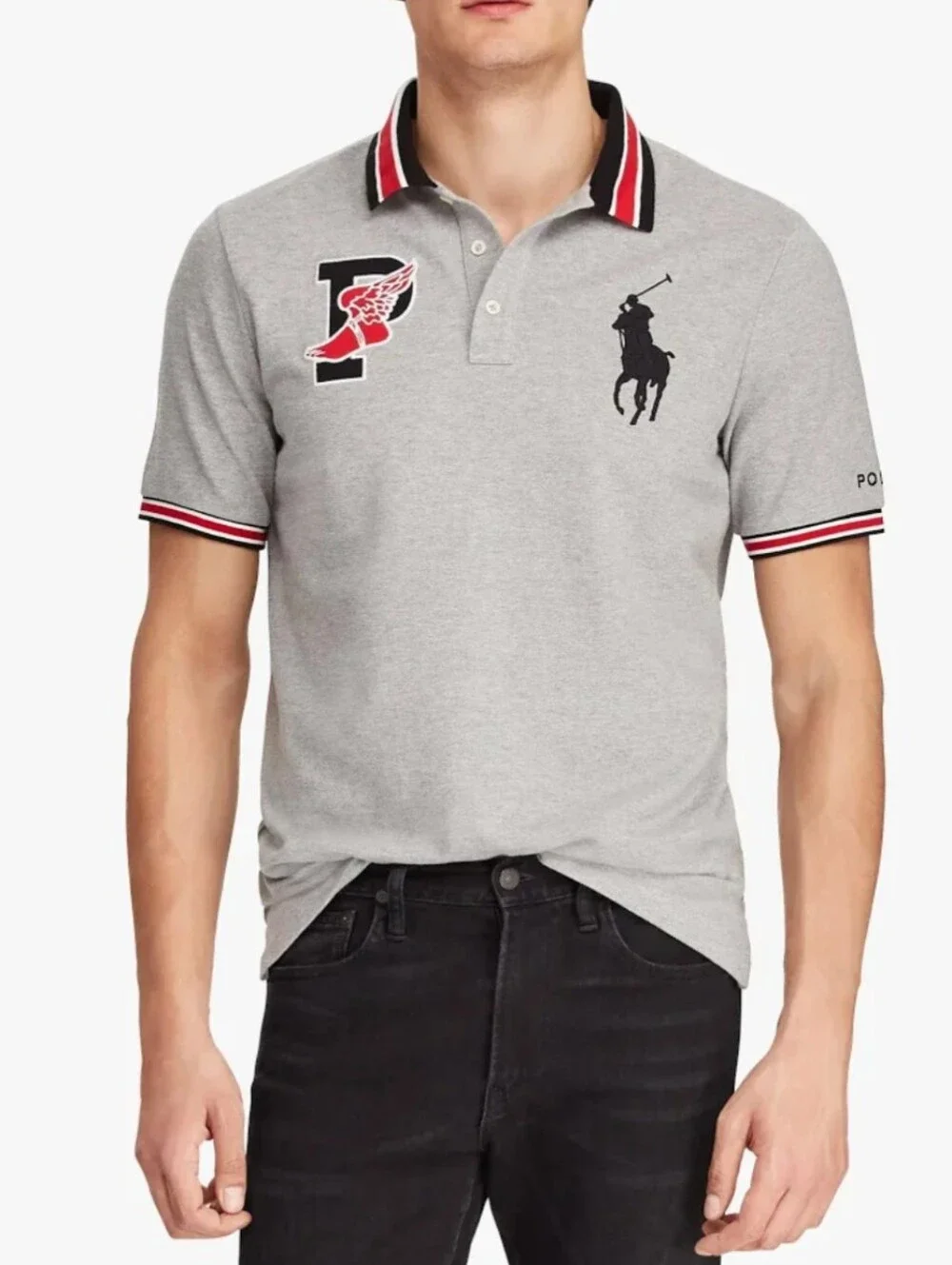 Polo Ralph Lauren P-Wing Mesh Polo Classic Fit Stadium Collection Size XL